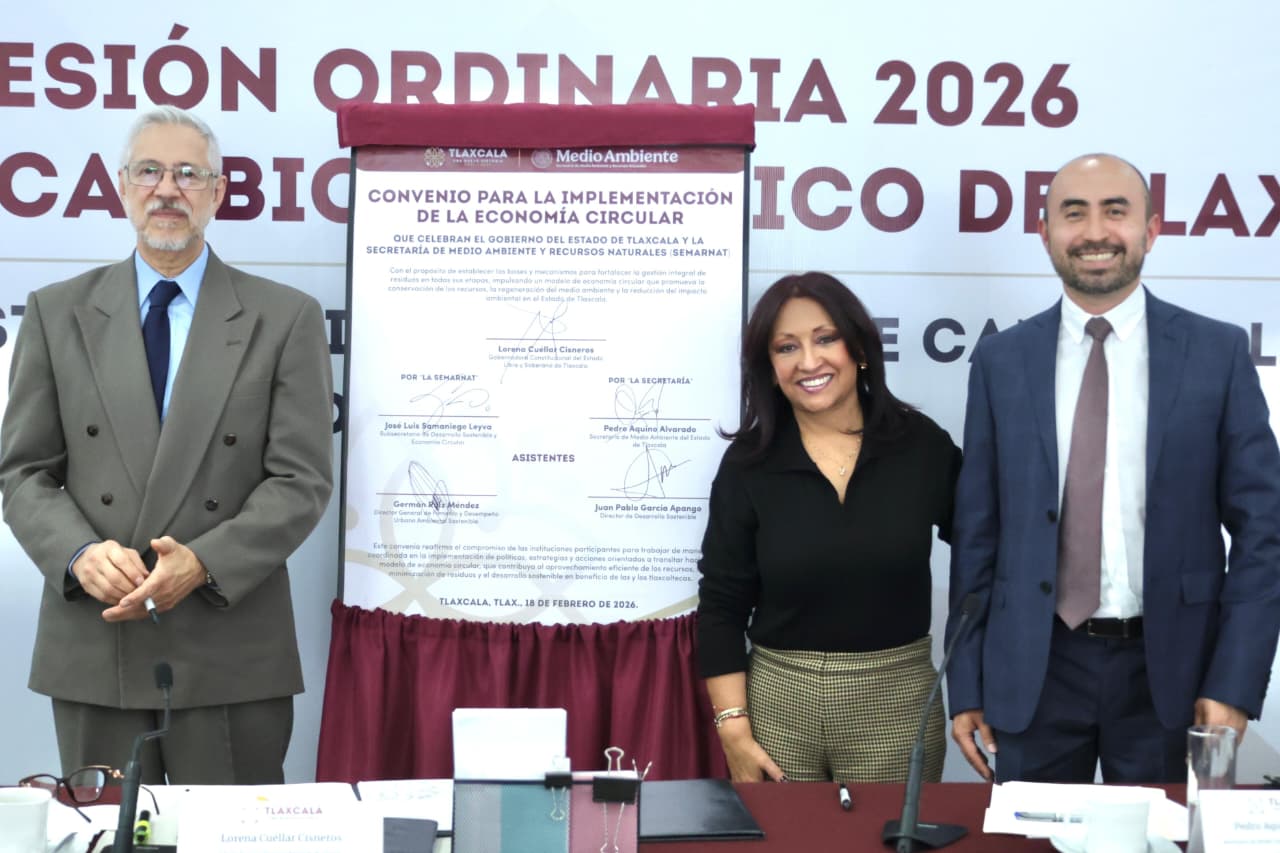 Tlaxcala fortalece su política ambiental con nuevo Sistema Estatal de Información Climática